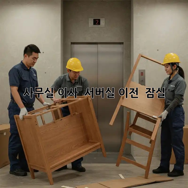 사무실 이사 🚚 서버실 이전 🚀 @잠실
