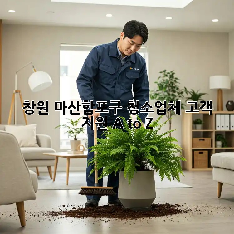 창원 마산합포구 청소업체 고객 지원 A to Z ✨