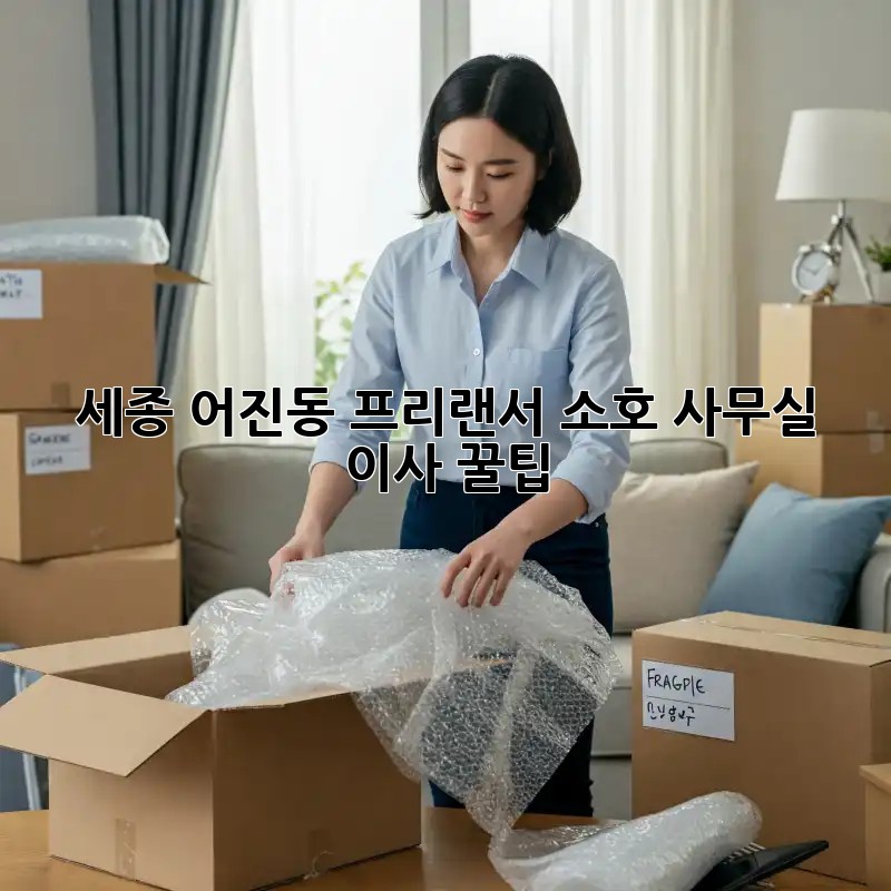 세종 어진동 프리랜서, 소호 사무실 이사 꿀팁!