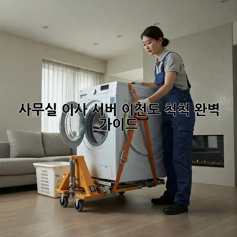 사무실 이사? 서버 이전도 척척! 완벽 가이드