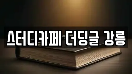 스터디카페 더딩글 강릉