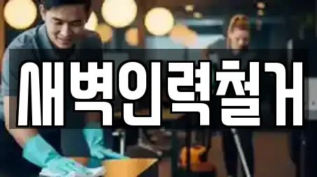 새벽인력철거