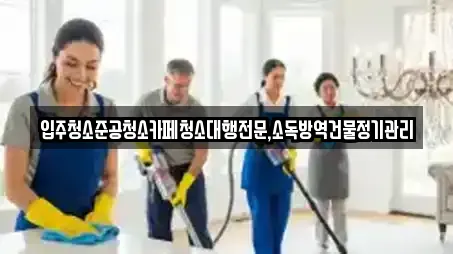 입주청소준공청소카페청소대행전문,소독방역건물정기관리