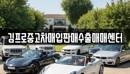 김프로중고차매입판매수출매매센터