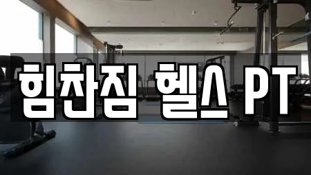 힘찬짐 헬스 PT