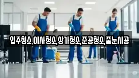 입주청소,이사청소,상가청소,준공청소,줄눈시공