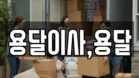 용달이사,용달