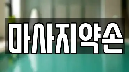 마사지약손