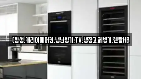 (삼성.캐리어에어컨.냉난방기.TV.냉장고.제빙기.렌탈HB