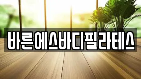 바른에스바디필라테스