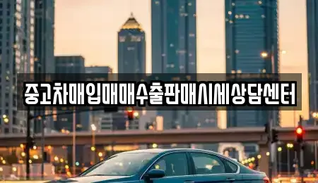 중고차매입매매수출판매시세상담센터