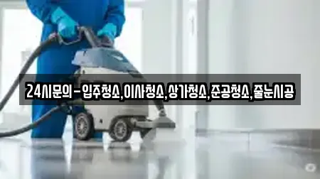 24시문의-입주청소,이사청소,상가청소,준공청소,줄눈시공