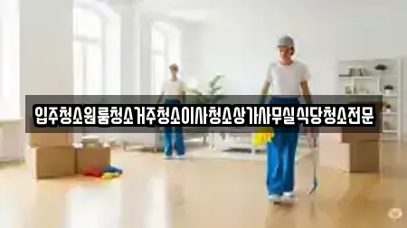 입주청소원룸청소거주청소이사청소상가사무실식당청소전문