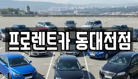 대전광역시 중리동 추천 렌트카,장기렌트카,중고차,자동차전시장 업체 15곳