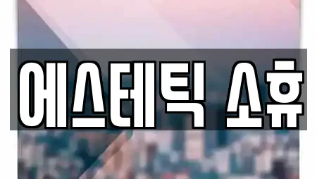 에스테틱 소휴