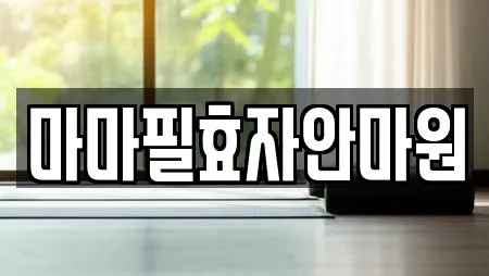 마마필효자안마원