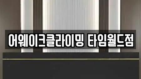 어웨이크클라이밍 타임월드점