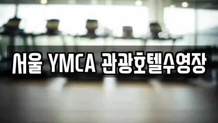 서울 YMCA 관광호텔수영장