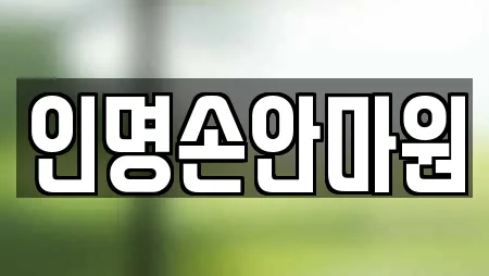 인명손안마원