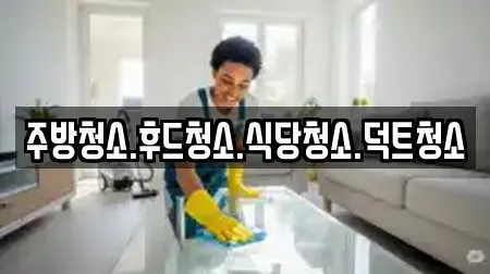 주방청소.후드청소.식당청소.덕트청소