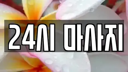 24시 마사지