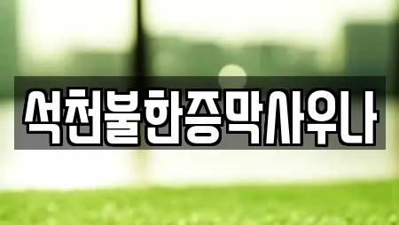 석천불한증막사우나