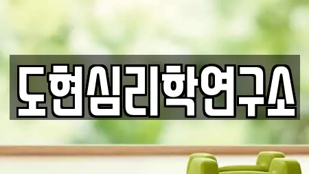 도현심리학연구소