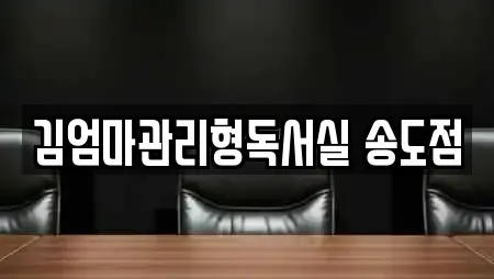 김엄마관리형독서실 송도점