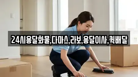 24시용달화물,다마스,라보,용달이사,퀵배달