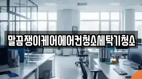 말끔쟁이케어에어컨청소세탁기청소