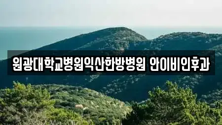 원광대학교병원익산한방병원 안이비인후과
