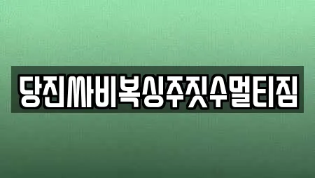 당진싸비복싱주짓수멀티짐