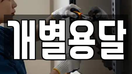 개별용달