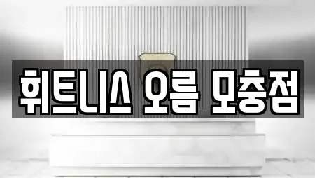 휘트니스 오름 모충점