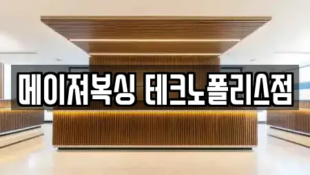 메이져복싱 테크노폴리스점