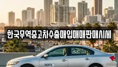 강원 영월군 영월읍 중고차매입 전문 한국무역중고차수출매입매매판매시세