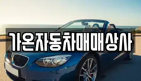 강원 원주시 관설동 중고차 전문 가온자동차매매상사