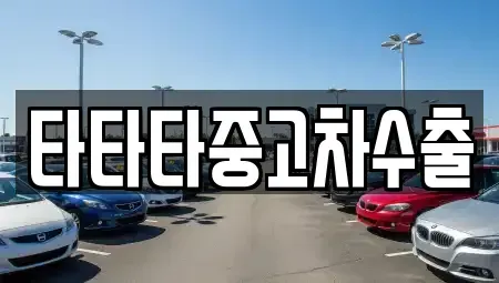 강원 원주시 관설동 중고차 전문 타타타중고차수출
