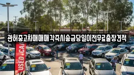 강원 춘천시 신동 중고차 전문 관허중고차매매매각즉시송금당일이전무료출장견적