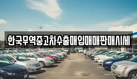 강원 화천군 중고차매입 전문 한국무역중고차수출매입매매판매시세