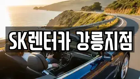 강원특별자치도 강릉시 성남동 장기렌트카 전문 SK렌터카 강릉지점