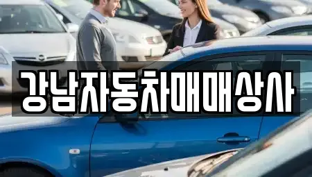 강원특별자치도 강릉시 성남동 중고차 전문 강남자동차매매상사