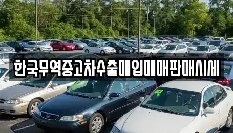강원특별자치도 춘천시 중앙로2가 중고차매입 전문 한국무역중고차수출매입매매판매시세