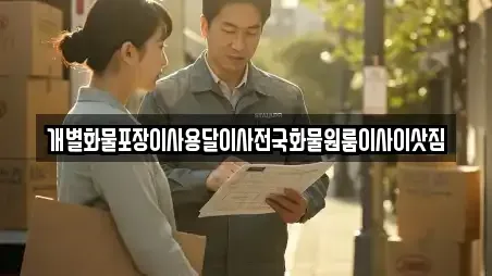 개별화물포장이사용달이사전국화물원룸이사이삿짐