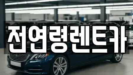 경기 고양시 덕양구 화정동 렌트카 전문 전연령렌트카