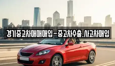 경기 고양시 덕양구 화정동 중고차매입 전문 경기중고차매매매입-중고차수출.사고차매입