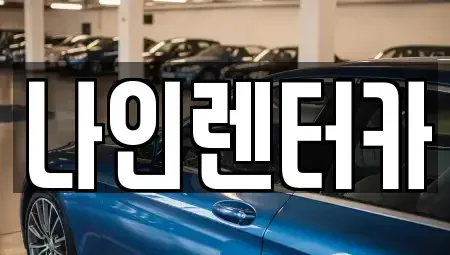 경기 고양시 일산동구 정발산동 렌트카 전문 나인렌터카