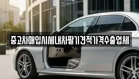 경기 고양시 일산동구 정발산동 중고차매입 전문 중고차매입시세내차팔기견적가격수출업체