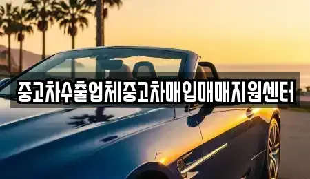 경기 고양시 일산동구 풍동 중고차매입 전문 중고차수출업체중고차매입매매지원센터
