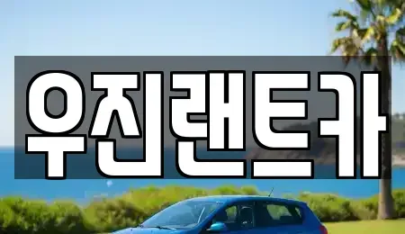 경기 과천시 주암동 단기렌트카 전문 우진랜트카
